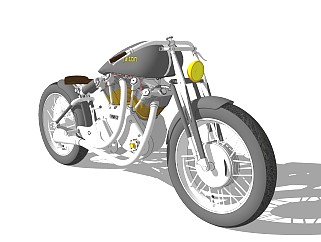 超精细摩托车模型 (105)